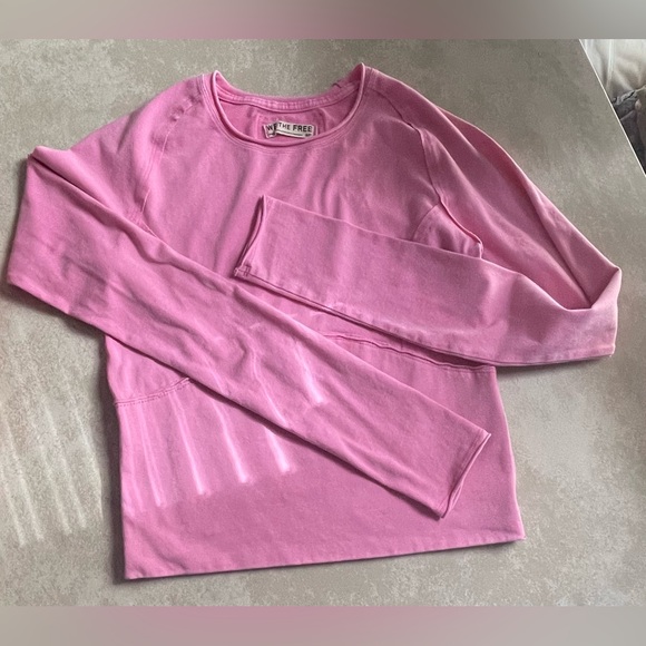 We The Free Vibrant Pink Long Sleeve Top - Picture 6 of 8